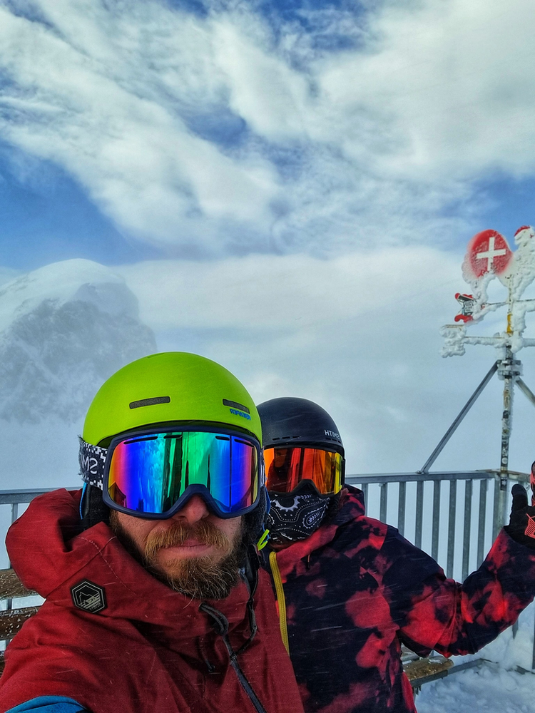 La 3900m, am prins si real feel de aprox -40 de grade